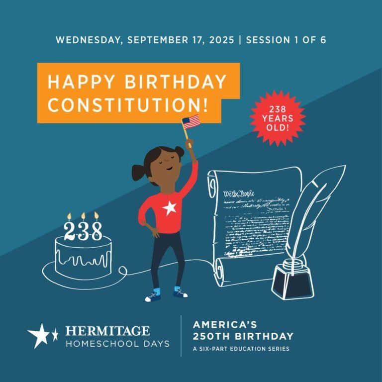 Sponsored Post: Hermitage Homeschool Day